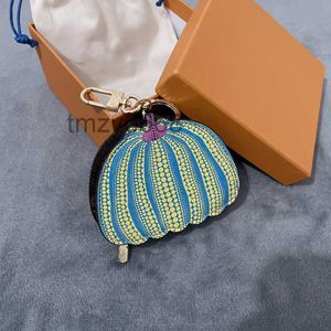 Schmuck Schlüsselanhänger Schlüsselanhänger Kürbiskette Braune Blume Leder Männer Frauen Handtaschen Taschen Gepäck Zubehör Liebhaber Auto Anhänger Reißverschluss Geldbörse 9 * 11 * 2,5 cm DLT2