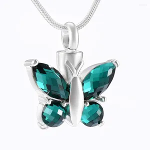 Chains Butterfly Urn For Ashes Animal Keepsake Urns Memorial Cremation Necklace Pet/Human