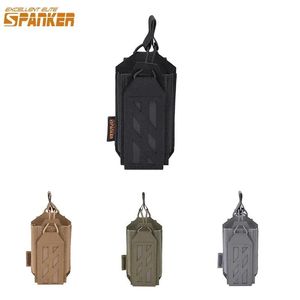 Talkie Outdoor Walkietalkie Pouch Tactical Combat Molle Radio Holder Holster Case Pack Hunting Intercom Bag Interphone Pouch Short