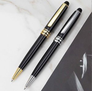 Luxury Resin Ballpoint Pen Exquisite Metal Construction Smooth 0.4mm Writing Point Versatile Office & School Stationery