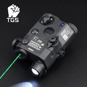 Pointers WADSN PEQ 15 PEQ15 Red Dot Green Blue Laser Pointer Sight For 20mm Picatinny Rail AR15 Arisoft Accessories Weapon Flashlight