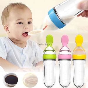 Nuovi Biberon# Cucchiaini per biberon Mangiatoie per medicinali per neonati Bottiglie in silicone Cucchiai Posate per neonati Accessori per bambini Alimentazione neonato