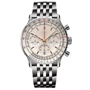 Des Brexxxxx Navi Nuovo Timer Designer Movement A Watch Men di alta qualità Top Brand Luxury Mens Watch Multifunction Chronograph Montre Orologi Spedizione gratuita