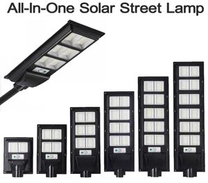 Utomhus kommersiell 400W 500W 600W LED Solar Street Light IP67 Dusktodawn Roads Lamp Pole Usastar3303977