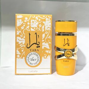 Дизайнерские духи Yara 100 мл от Lattafa Высококачественные длительные духи для женщин Дубай Арабские парфюм