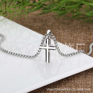 Designer David Yuman Jewelry Bracelet Dy Cross Necklace Popular Black Border Button Line Pendant New David