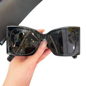Оптовая продажа, горячие модные женские дизайнерские очки, оригинальные высококачественные солнцезащитные очки «кошачий глаз-бабочка», SLM119, индивидуальные по рецепту, линзы для близорукости
