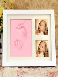 Impronta per impronte di mani per bambini Impronta per neonato non tossica Impronta per inchiostro a mano Filigrana con cornice Souvenir per bambini Giocattoli Gift8241630