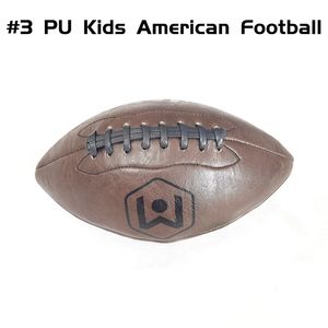 171G PU 3# American Football Rugby Balls Safety for Childen Kids Family Outdoor Games Fast Rebound 240112