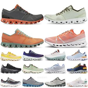 Cloud X3 Designer 5 Running Sapatos Casuais Federer Designer Womens Mens Sneakers Preto Branco Nuvens Treino ONS Cross Trainning Sapato Aloe Storm Blue Sports