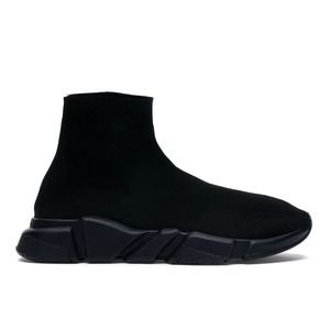 Sapatos Acessórios Sapatos Casuais Designer Meias Sapatos Casuais Plataforma Mens Mulheres Brilhantes Malha Velocidade 2.0 1.0 Treinador Triplo Preto Branco Master Emed Paris Botas Runner