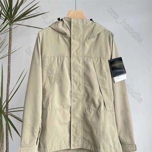 Stones Island giacca da uomo primavera designer giacca con maniche rattoppate donna Stones Island cappotto da uomo streetwear piumino giacca a vento Stones Island felpa con cappuccio cargo 23 T