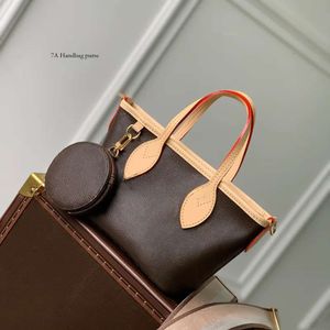 10a 1: 1 Luxury Brand Tote Bags Designer Womens Bag M46705 BB Shopping Top Quality Cross Body äkta läder axlar Purs Canvas handväska med låda