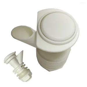 Vattenflaskor Läcka Proof Push -knapp dryck Dispenser Spigot för kylare och juice pålitlig lätt att installera