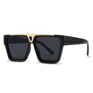 1502 New Fashion Instagram Style Men's and Women's Large Frame Square Trendy Sunglasses