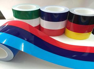 Pesonaliserad bilklistermärke BMWColored Tyskland Italien Franska Ryssland National Flag Sticker Body Vinyl Decal Car Styling Stickers9558415