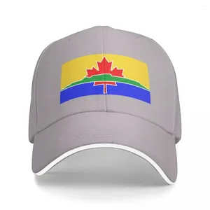 Berets Canada Flag (2) Cap Fashion Casual Baseball Caps Justerbar Hat Hip Hop Summer Unisex Hats Polychromatic Customizable