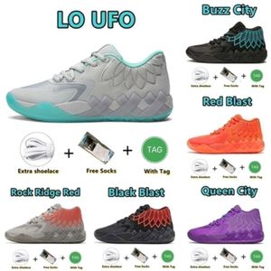 Scarpe sportive Lamelo x Lamelo Ball Mb.01 Scarpe da pallacanestro da uomo Buzz City Nero Lo Ufo Rosso Blast Rock Ridge Not From Here Sport Trainner Sneakers 40-46