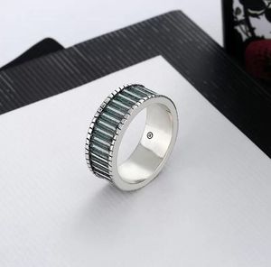 고품질 디자이너 스테인레스 스틸 브랜드 Magritte Skull Ring Fashion Jewelry 남자 결혼 약속 링 여자 선물