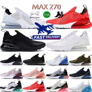 designer 270s scarpe da corsa 270 uomo donna University Blu Nero Volt Core Bianco Arcobaleno Uva Medio Oliva Hot Punch scarpe da ginnastica da esterno