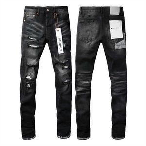 Viola Marca Jeans 2024 Primavera Designer Mens Denim Pantaloni Moda Pantaloni Design dritto Retro Streetwear Pantaloni sportivi casual Usa High Street Eoqv