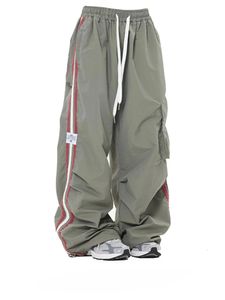 Y2K Donna Streetwear Techwear Vintage Cargo Coreano Pantaloni da paracadute oversize Pantaloni sportivi da uomo Pantaloni larghi Pantaloni Abbigliamento 240113