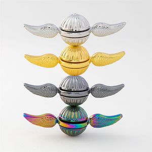 Fidgety Toys Golden Magic World Clockwork Toys Children Fing Finger Spinner Fingertip Gyro Stress Reduction Small Desktop Sensory Stress Reduction DHL