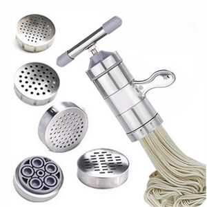 Ręczne stali nierdzewne producent makaronu MASZYN MASZYN MASZYNKOWY ROCKA ZAWIETNIKA SUREWA COUTWORE Make Spaghetti Tools W08 240113