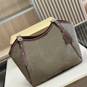 Meadow 33 Fashion classic high-quality designer wallet logo classic reading zipper opening and closing shopping bag handbag shoulder bag large female khaki