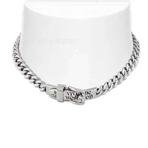 Choker Vivianism Westwoodism Halsband 23 Höst/vinter Nytt bältehuvud Kubansk halsband Personliga modeändsmycken för kvinnor Men55955252