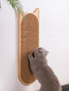 子猫の健康のための大人の猫の子猫の猫の引っ掻くパッドクラッチャーのための壁掛け猫のスクラッチポスト240113