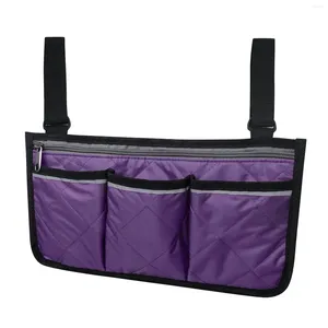 Sacos de armazenamento 1 PCs Bolsa de apoio de braço Assento lateral de cadeira de rodas Bolsa de descanso de braço