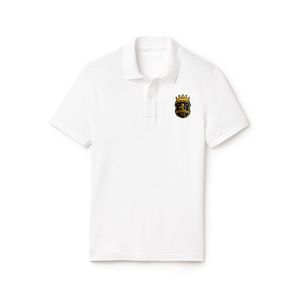 Summer Pony Cotton Leisure Fashion Lapel Top Tees Män Kort ärm elegant klassisk poloskjorta lyxdesigner Kläder Slim Fit Golf Polos