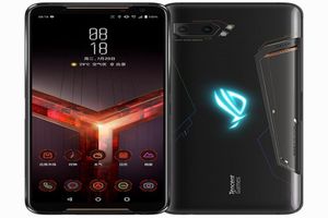 Original asus rog 2 4g lte telefone celular jogos 8gb ram 128gb rom snapdragon 855 plus octa núcleo 48mp nfc 6000mah android 659quot s5610342