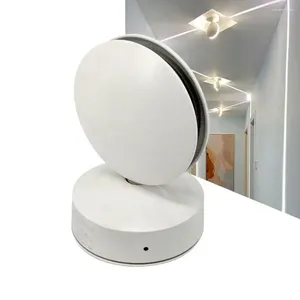 LED de lâmpada de parede 360 graus Gire Janela soleira Luz de portas de porta Decoração do Spot Hell