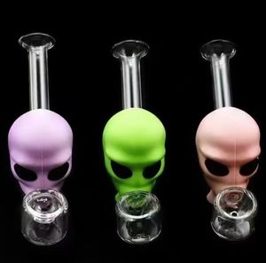 Extra-terrestrial Glass Pipes Glass Smoking Pipe Manufacture Hand-blown and Beautifully Handcrafted Spoon Pipe Made of High Quality