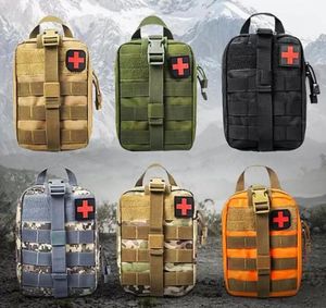 Outdoor Tactical Medical Packets First Aid Kit IFAK Utility Pouch Emergency Bag For Vest Belt Treatment Waist Pack EMT Multifunc1443433