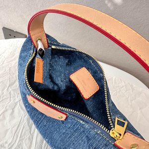 24SS Женские сумки сумки сумок джинсовая сумочка