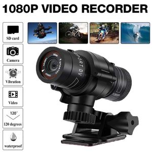 Kameras 1080P Sport Kamera Camcorder Wasserdichte Mini Outdoor Fahrrad Motorrad Helm HD Action Kamera 12M Pixel DV Auto video Recorder