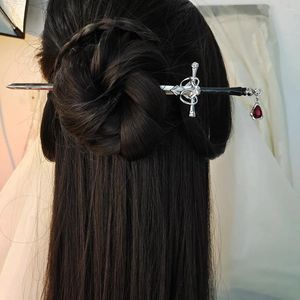 Grampos de cabelo diy penteado titular acessórios jóias hairpin headdress para mulheres meninas estilo chinês vintage varas