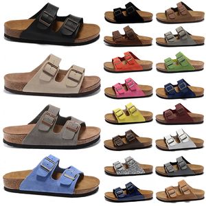 Chinelos tamancos sliders designer sapatilhas clog sandálias arizona homens mulheres slides rosa preto branco camurça cobra fivela de couro sapatos 36-46