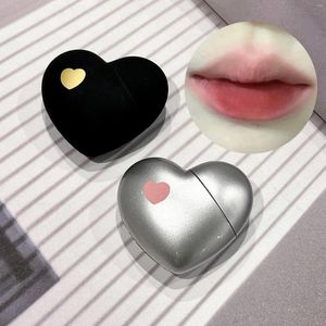 Lip Gloss Love Shaped Lipgloss Matte Velvet Esmalte Bonito Design Coreano Maquiagem Tint Longa Duração Batom À Prova D 'Água Cosméticos 6 Cores