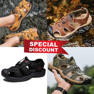 Сандалии-тапочки, дизайнерские сандалии на платформе, водная кожа, женские и мужские сандалии, повседневная обувь, замшевая летняя пляжная горка 38-48