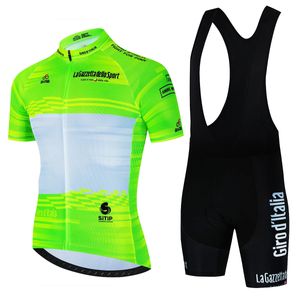 Verão Tour De Italy DITALIA Team Sports Set Sportswear Jersey Mens Ciclismo Blusa Mtb Outfit Uniforme Bib Shorts Roupas 240113