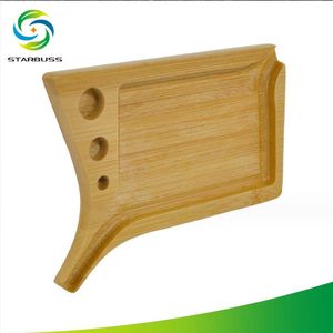 喫煙パイプは、サイズが小さい新しい木製のタバコトレイコントロールパネルを複数の方向に使用できます