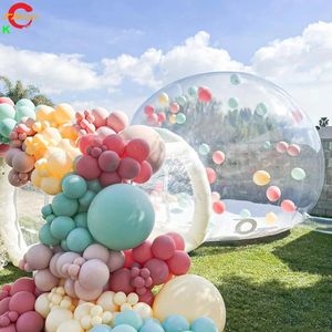 Utomhusaktiviteter Gratis luftfrakt Uppblåsbar Big Bubble Tält Bröllop Bubble House för camping med Blower-2