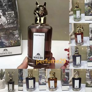 卸売価格の香水の肖像画ではないペンハリゴン獣頭ケンコルン・アージャル・ヘッドウィリアムメンズ香料75mlミスタートンプソンミスターサムデュチェスローズPR64