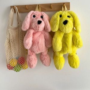 Style Dog Doll Pluszowe plecaki dla dorosłych zwierząt plecak dla kobiet Bag darem dla dziewcząt torby dla dzieci na 240113