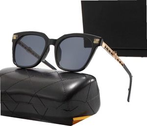 designer solglasögon för kvinnor lyxglasögon bokstäver vridning vävande designers solglasögon unisex glasögon mode metall solglasögon med låda hög kvalitet