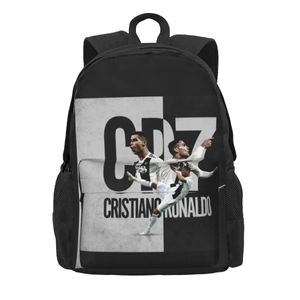 Torby CR7 Football Star ccristianos plecak rronaldos podróż plecaków młodzież dla dużych szkolnych torbów kawaii plecak